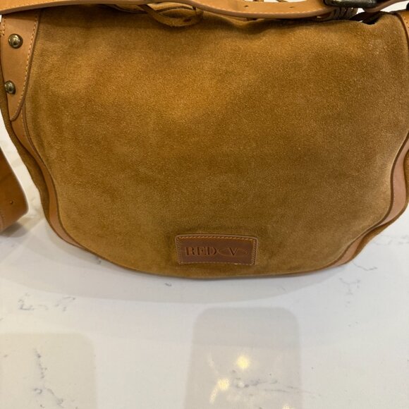 💯 Authentic RED Valentino Designer Crossbody – Tan Studded Bow Detail - Picture 5 of 15